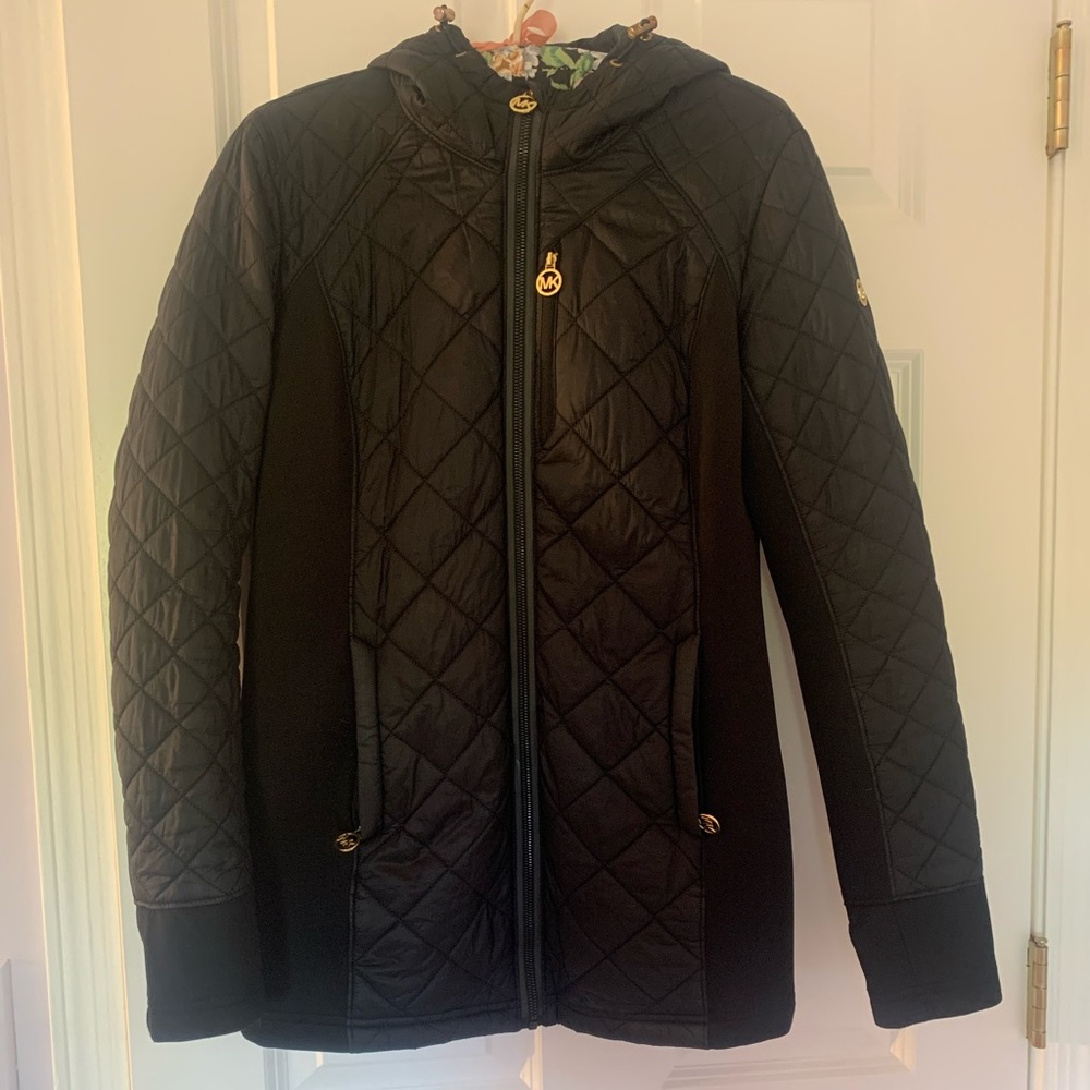 MICHAEL Michael Kors Quilted Jacket Sz S